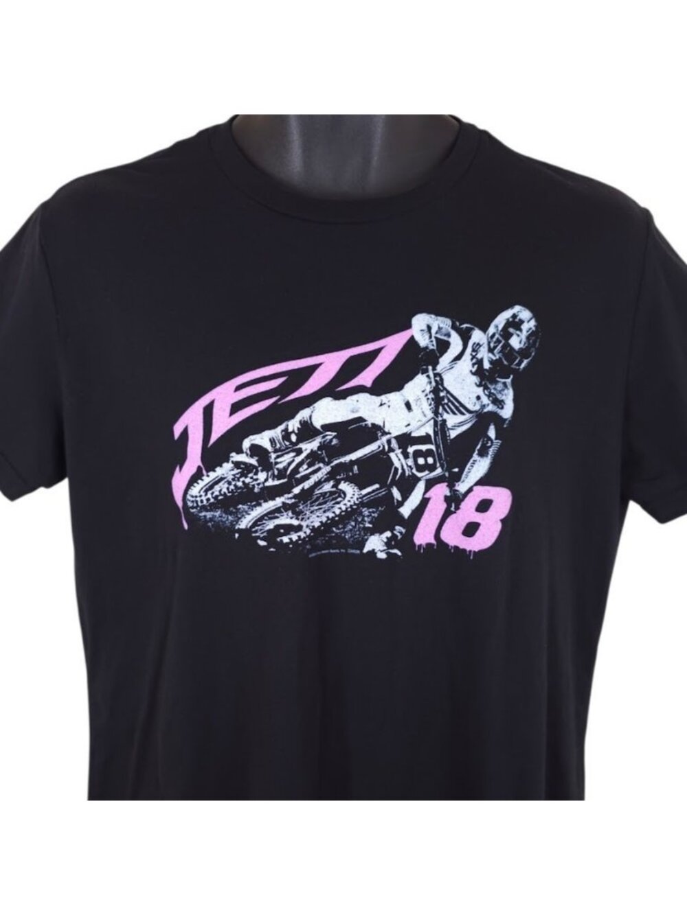 Jett Lawrence T Shirt Womens Size XL Black Motocross Supercross Racing
